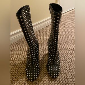 Authentic Alexander McQueen studded boots